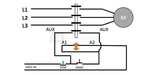 3 Phase Star Motor Connection Types of Motor Starter